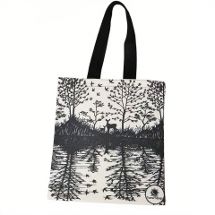 Canvas shopping bag