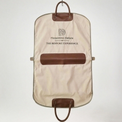 Customized embroidered garment bag for men