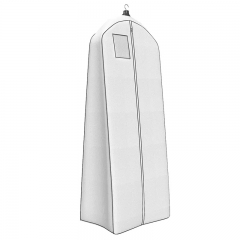 Non-Woven Suit Cover Dust-Proof Hanger with Travel Custom Printed Dress Garment Bags