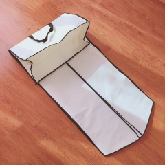 Non-Woven Suit Cover Dust-Proof Hanger with Travel Custom Printed Dress Garment Bags