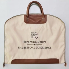 Customized embroidered garment bag for men