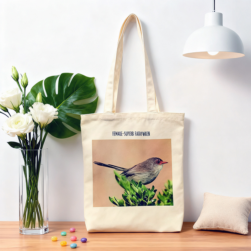 Canvas shopping bag