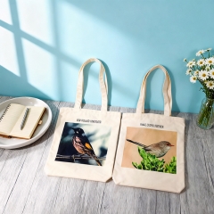 Canvas shopping bags