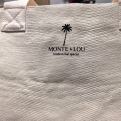 Thick cotton canvas tote bag