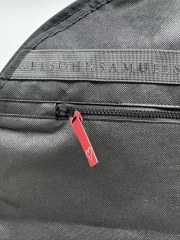 Black non-woven fabric garment bag