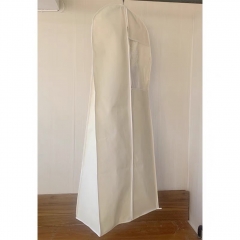 White non-woven fabric dress bag