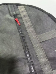 Black non-woven fabric garment bag