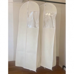 White non-woven fabric dress bag