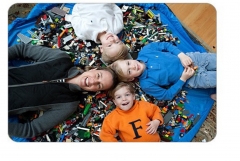 Toy Storage Mat or Toy Storage Bag