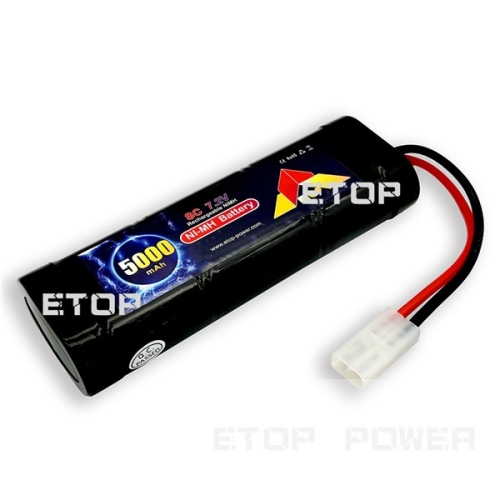 ETOP POWER 5000mAh 7.2V RC car SC NiMH battery
