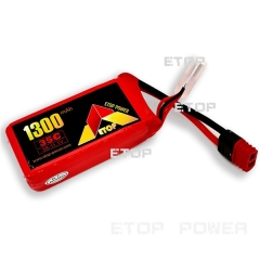 ETOP POWER 1300mAh 35C 3S11.1Vリポバッテリー