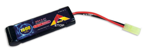 ETOP POWER 1600mAh(F) 8.4V 2/3A NiMH battery for Airsoft gun