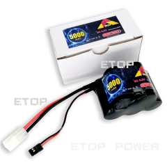 Batería ETOP POWER 5000mAh 6.0V SC NiMH