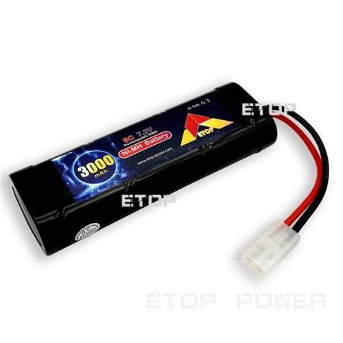ETOP POWER 3000mAh 7.2V NiMH battery for RC car