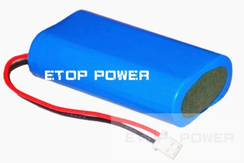 ETOP POWER 18650 2600mAh 7.4V Li-ion battery