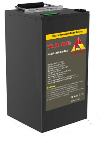 Li-ion battery 72V 40Ah For Electric motorcycle Moped battery electric bike