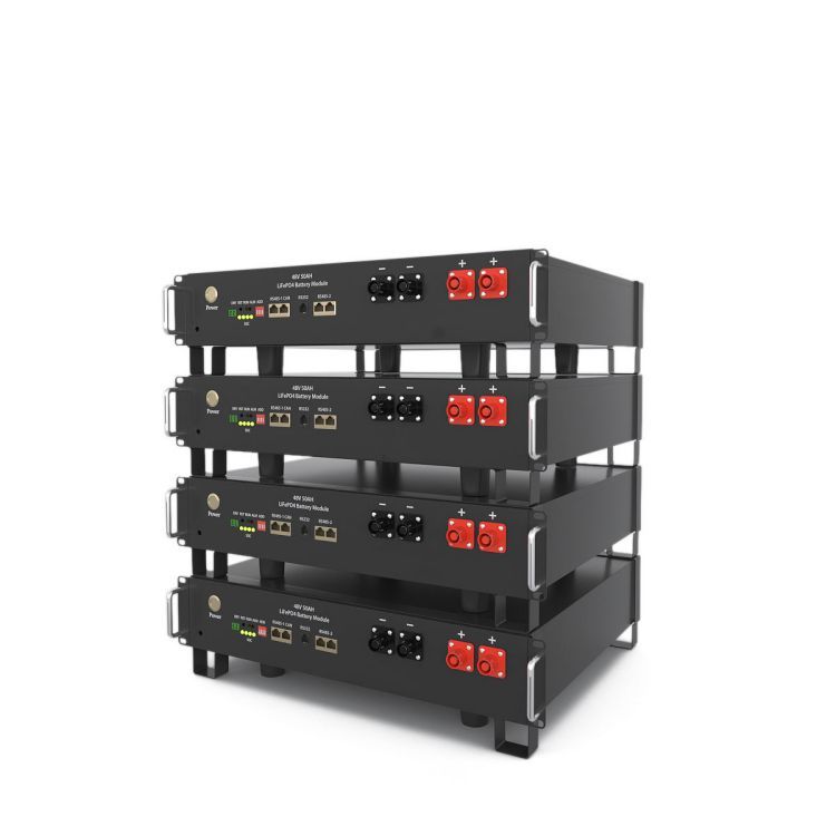 Rack Hogar almacenamiento de energía solar 48V 51.2V 50Ah 100Ah 5kwh 200Ah 10kwh batería lifepo4