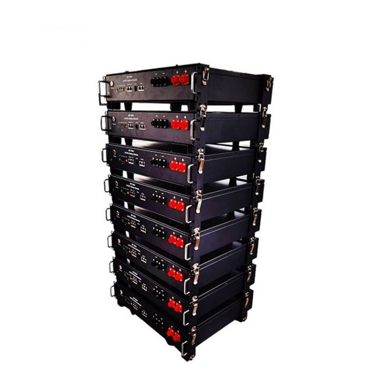 Rack Hogar almacenamiento de energía solar 48V 51.2V 50Ah 100Ah 5kwh 200Ah 10kwh batería lifepo4