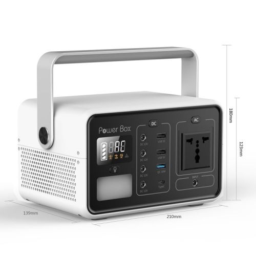 home outdoor solar power bank supply 200w Lithium battery Portable Power supply