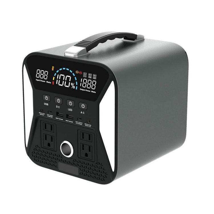 Portable Solar Lifepo4 500W Power Station Mobile Supply Bank Outdoor Battery USB