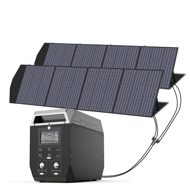 2000W AC220V LiFePO4 Batería Hogar Almacenamiento de energía Fuente de alimentación Estación de energía portátil al aire libre