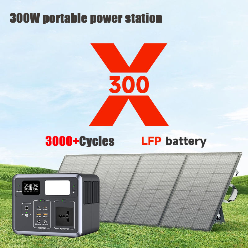 Lifepo4 バッテリー 110V 230V ポータブル電源 300W 500W 屋外緊急電源 キャンプ RV アウトドア用