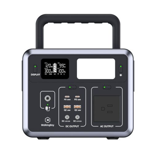 Lifepo4 Battery 110V 230V portable Power Station 300W 500W outdoor Emergency Supply For Camping RV Outdoors
