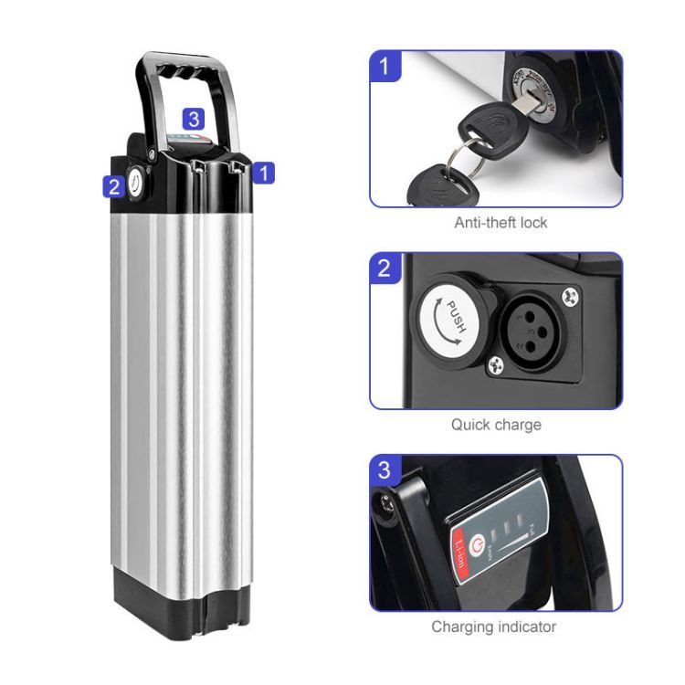 Electric Mountain Bike 36V 48V 13Ah Electric Bicycle Battery