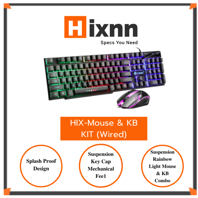 HIX-Mouse&amp;KB KIT(Wired)