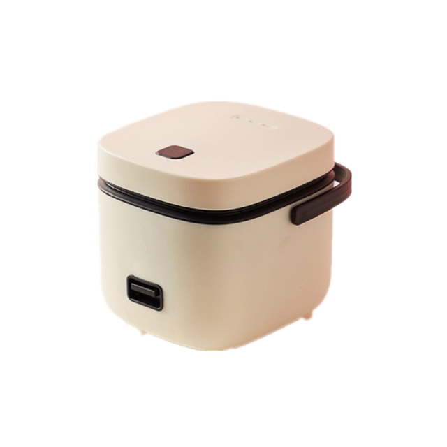 Mini Rice Cooker Multi-function Non-Stick Household Small Cooking Machine Make Porridge Soup 1.2L 3 Pin Plug