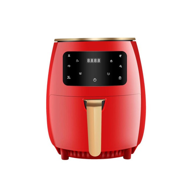 Johnsonlux Air Fryer 4.5L LED Digital Touchscreen 1200W Oil Free Nonstick Basket Oil-Free Smoke-Free Fryer 「3Pin Plug」