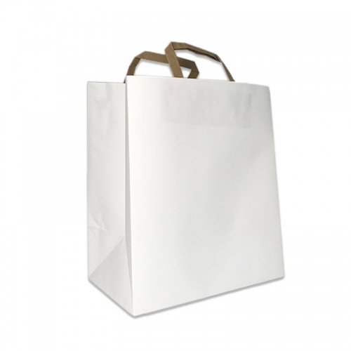 Eco friendly Flta Paper Handle Bag