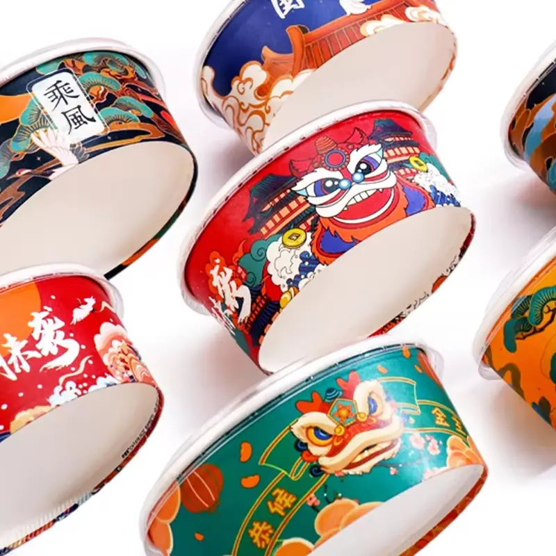 Custom Biodegradable Paper Bowls