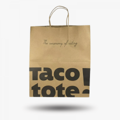 Custom Twisted Paper Handle Bags
