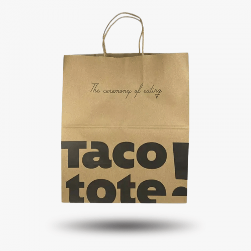Custom Twisted Paper Handle Bags
