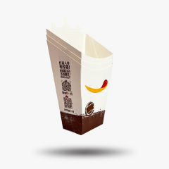 Custom Eco-friendly Chip Box Packaging | White Greaseproof Paper