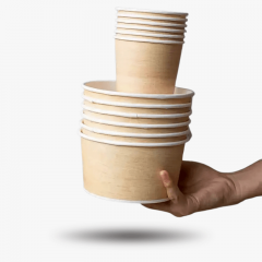 Custom Biodegradable Paper Bowls