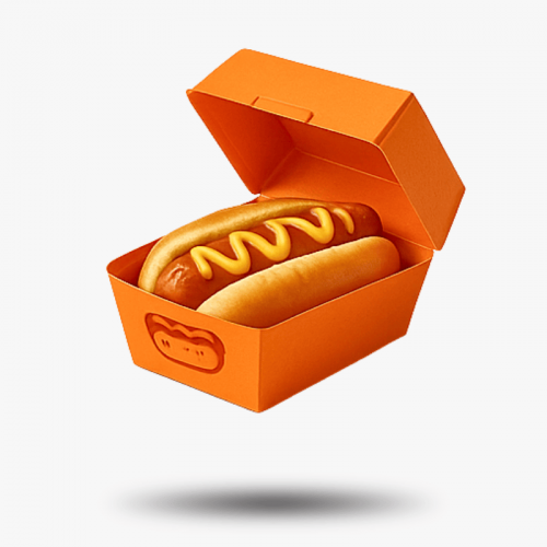 Custom Hot Dog Paper Tray
