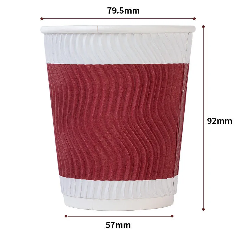 Custom Ripple Wall Paper Cup