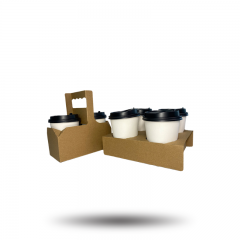 Custom Cardboard Cup Carrier