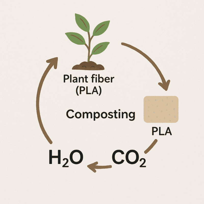 compostable paper cups decompose process