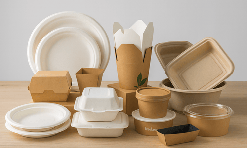 sustainable custom takeaway food containers