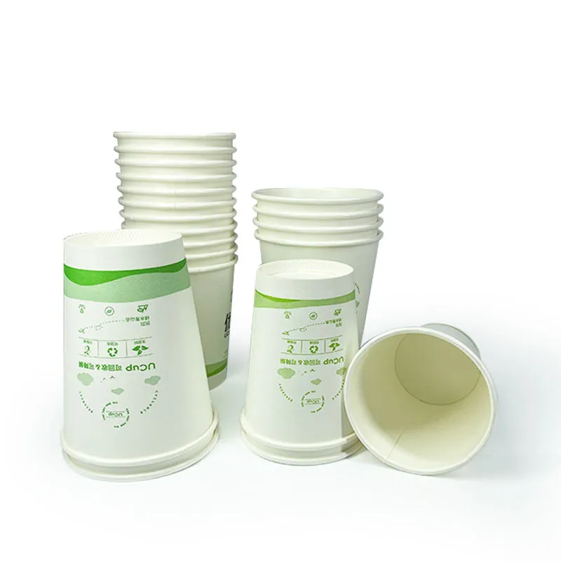 Plastic-Free Aqueous Coating Paper Cups