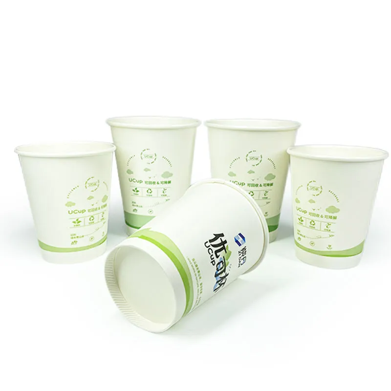 Plastic-Free Aqueous Coating Paper Cups