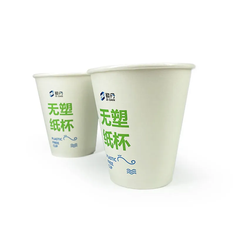 Plastic-Free Aqueous Coating Paper Cups