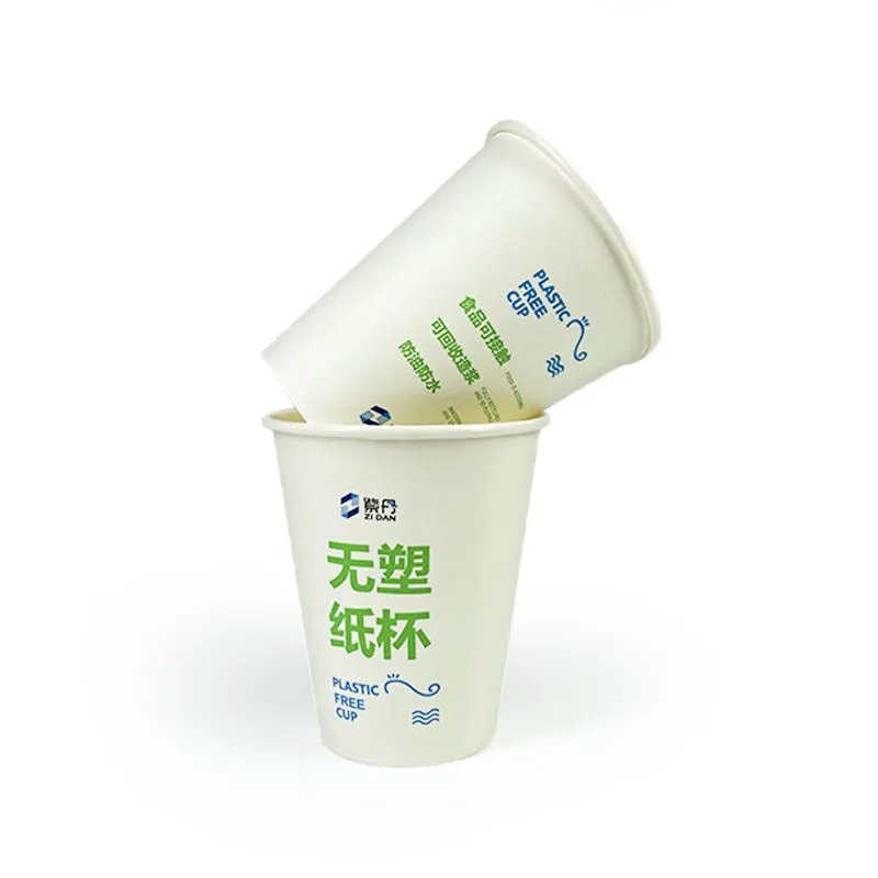 Plastic-Free Aqueous Coating Paper Cups
