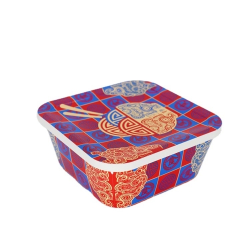 Cardboard-Plastic Composite Leak-Proof Lunch Box