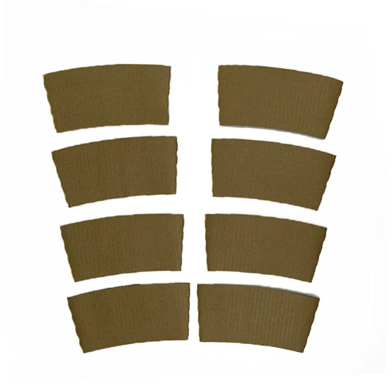 Disposable Custom Kraft Coffee Cup Sleeve