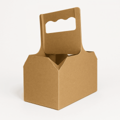 2-Cup Takeout Drink Carrier with Handle