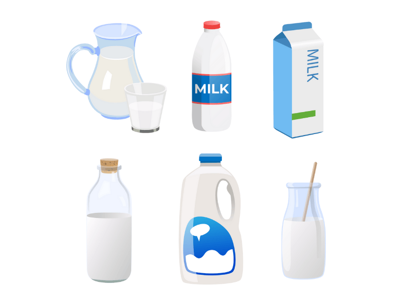 milk packaging types